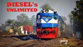 100 in 1  Indian Railways ALCO Diesels Unlimited [upl. by Enelahs5]