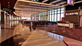 Terminal E Walkthrough  Boston Logan International Airport [upl. by Josiah]