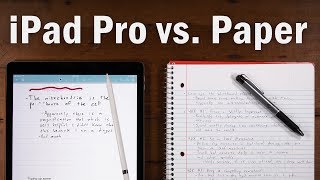 Best NoteTaking Device Ever iPad Pro vs Paper Notebooks [upl. by Brubaker]