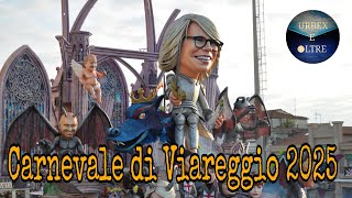 CARNEVALE DI VIAREGGIO 2025 [upl. by Llewol]