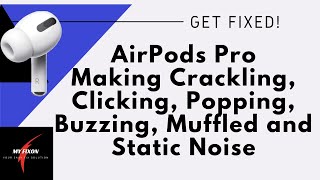 AirPods Pro BuzzingStatic Noise FIXED [upl. by Oalsinatse564]