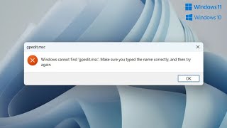How To Enable Group Policy Editor gpeditmsc In Windows 1011 Home Edition [upl. by Sterner]