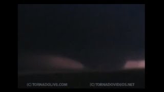 Rare video of the devastating Greensburg KS EF5 Tornado [upl. by Obara93]