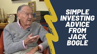 Jack Bogle on Index Funds Vanguard and Investing Advice [upl. by Aniweta248]