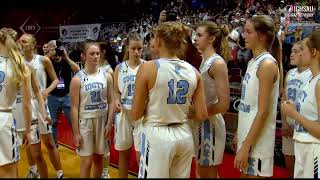 2022 IGHSAU State Basketball 3A Semifinal Unity Christian vs EsthervilleLincoln Central [upl. by Orlov]