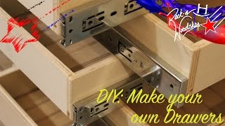 How Build your own Drawers DIY [upl. by Eramat243]