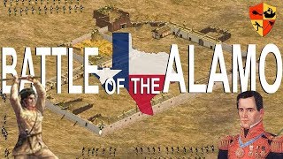 Battle of The Alamo 1836 Texas Revolution [upl. by Sheya131]