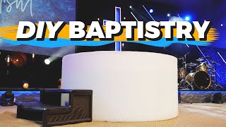 DIY Baptistry  Budget Friendly Portable Baptistry [upl. by Levison]