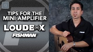 Player Tips for the Fishman Loudbox Mini Amplifier [upl. by Anirbys]