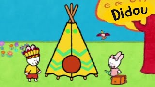 Tipi  Didou dessinemoi un tipi  Dessins animés pour les enfants  plus 🎨 ici ⬇⬇⬇ [upl. by Spencer]