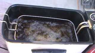 deep frying fish [upl. by Jonme]