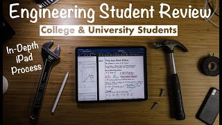 How I Take Notes on my iPad in Lectures  iPad Engineering Student Review GoodNotes 6📝🔎 [upl. by Yliab58]