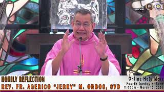 Homily Reflection of Rev Fr Jerry Orbos SVD [upl. by Charteris]