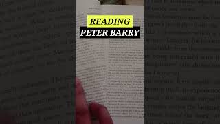 literary theory  Peter Barry [upl. by Ibok]