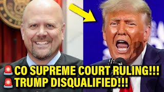 WOW Trump DISQUALIFIED by Colorado Supreme Court from Election [upl. by Teilo]