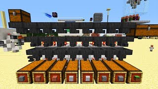 Automatisches Redstone Minecraft Lager  Minecraft Tutorial [upl. by Goran]