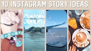 10 Creative Ways To Edit Your Instagram Stories  Using Only The App [upl. by Nywled]