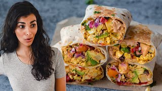 How to make incredible vegan breakfast burritos at home [upl. by Alisia]