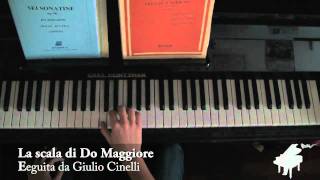 La scala di Do Maggiore pianoforte [upl. by Atazroglam35]