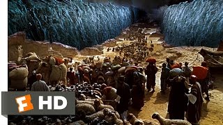 Moses Parts the Sea  The Ten Commandments 610 Movie CLIP 1956 HD [upl. by Nations]