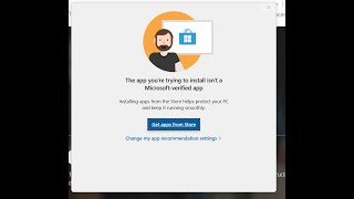 How to Fix Windows 11 Home Issue The app you are trying to install isnt a Microsoftverified app [upl. by Robinia]