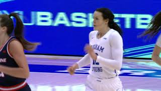 BYU Women’s Basketball  Pepperdine  Highlights  February 4 2021 [upl. by Linell285]