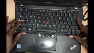 Lenovo ThinkPad X390  Keyboard Replacement [upl. by Manson]