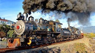 Steam Train Doubleheaders [upl. by Sirama]