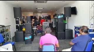 Turbosound IQ amp Performer Demo at AVEM Penang [upl. by Eniffit]