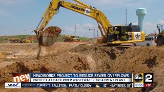 Headworks project to reduce sewer overflows [upl. by Grethel]