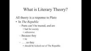 Literary Theory Demystified by Lawrence J Clark PhD [upl. by Najram]