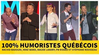 100 Humoristes québécois [upl. by Farwell915]