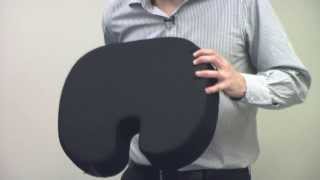 How to Correctly Use the Original McKenzie Coccyx Cushion  Relieve Tailbone Pain [upl. by Mighell265]