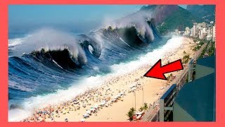 Top 5 Destructive Tsunamis Caught On Camera [upl. by Williamsen]