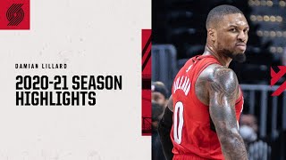 Damian Lillard 202021 Season Highlights  Trail Blazers [upl. by Anniram426]