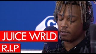 RIP Juice WRLD  best of his legendary freestyles on Westwood [upl. by Ebehp930]