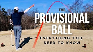 How to Play a Provisional Ball in Golf  Everything You NEED to Know  Rules of Golf [upl. by Ueihttam995]