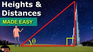 Applications of Trigonometry Class 10 [upl. by Suhcnip]