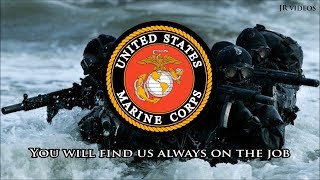 The Marines Hymn lyrics  USMC hymn [upl. by Celin]