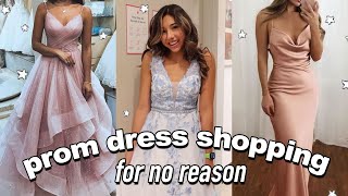 prom dress shopping to boost my confidence [upl. by Noble]