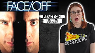 FACE  OFF 1997 MOVIE REACTION FIRST TIME WATCHING [upl. by Shirlene571]