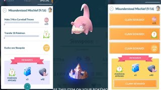 MISUNDERSTOOD MISCHIEF 916 TASKS IN POKEMON GO [upl. by Bak772]