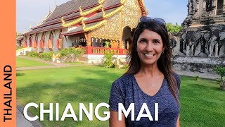 THAILAND Chiang Mai Old City  Best things to do  day and night 🌞🌛 [upl. by Nonnek]