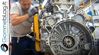 Truck Engine PRODUCTION  Mercedes Actros ASSEMBLY [upl. by Bushore]