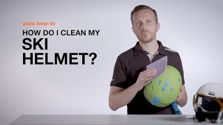 How do I clean my ski helmet  uvex howto [upl. by Schwab]