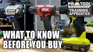 Cordless Drill Buying Guide  DOs and DONTs [upl. by Studnia458]