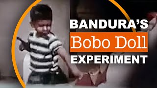 Albert Banduras Media Effects Theory Explained Bobo Doll Experiment [upl. by Leckie]