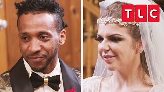 Ari and Biniyams Wedding Day  90 Day Fiancé  TLC [upl. by Mareld]