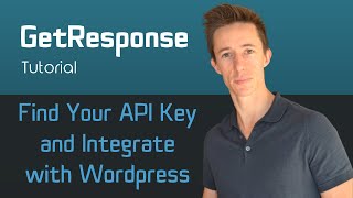 How to find Your GetResponse API Key  Integrate with Wordpress [upl. by Kaja643]