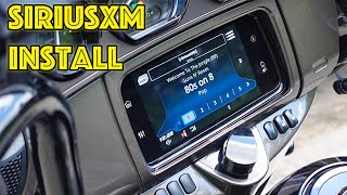 How To Install SiriusXM Radio For Street Glide [upl. by Klapp]